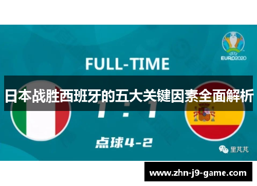 日本战胜西班牙的五大关键因素全面解析